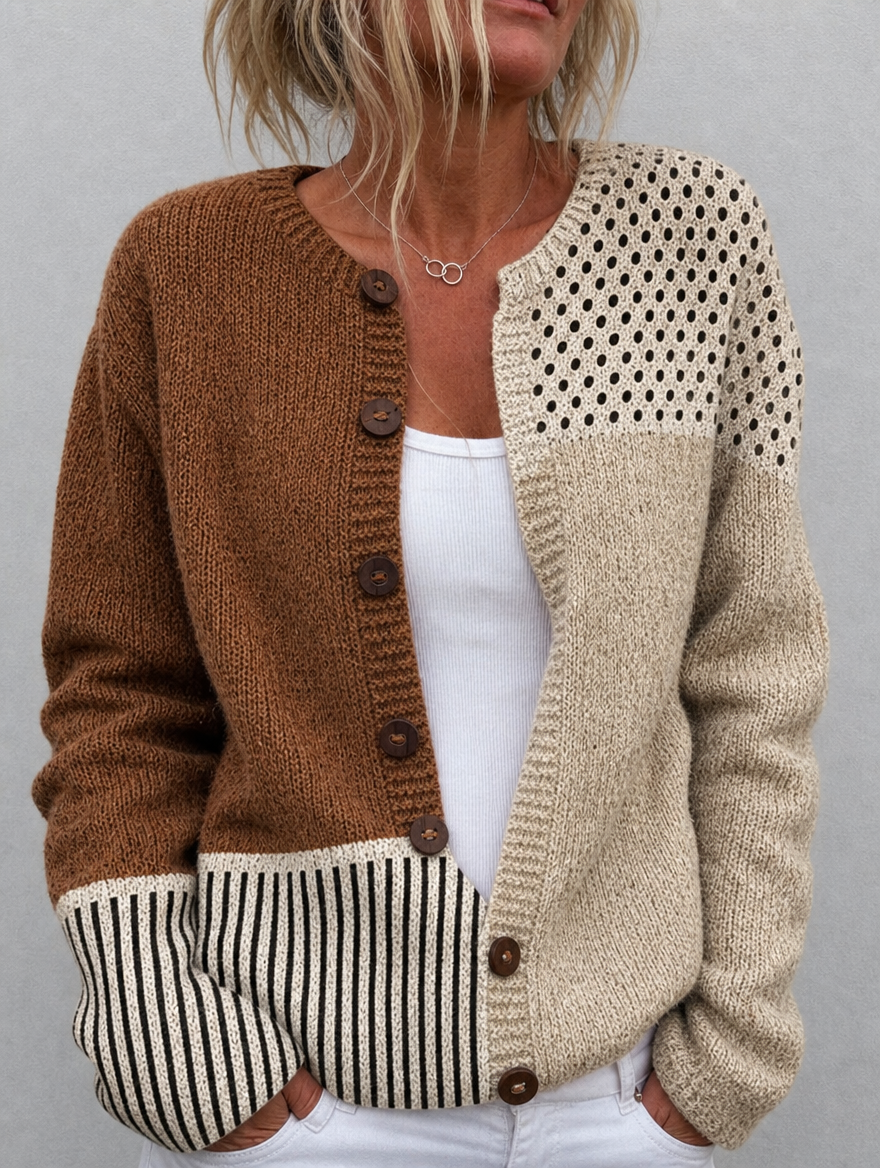 Eloise™ | Vintage Knit Cardigan Sweater