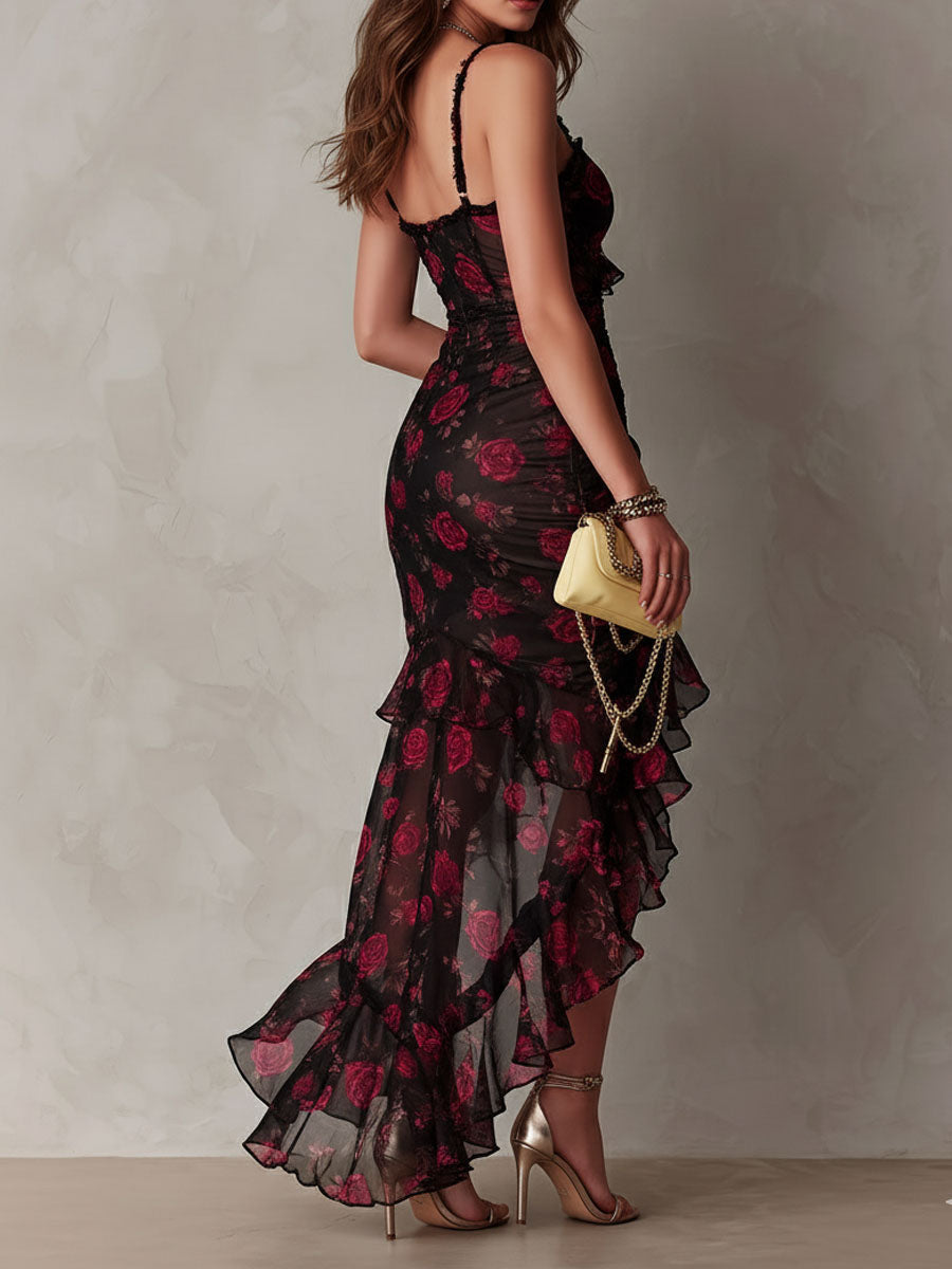 Scarlett | Ruffle Hem Dress